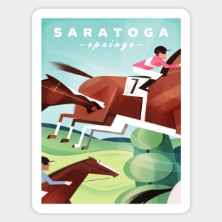 Saratoga Springs Sticker